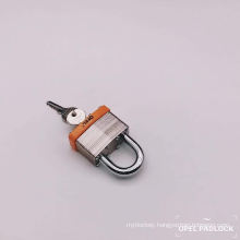 Top security Short Shackle master small laminate steel lock  hardened solid steel safety padlock